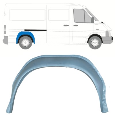 Binnenste reparatiepaneel achter wielkast voor Volkswagen LT 1996-2005 / Links = Rechts (symmetrisch) 14176