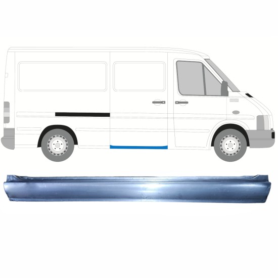 Schuifdeur dorpel reparatiepanel 