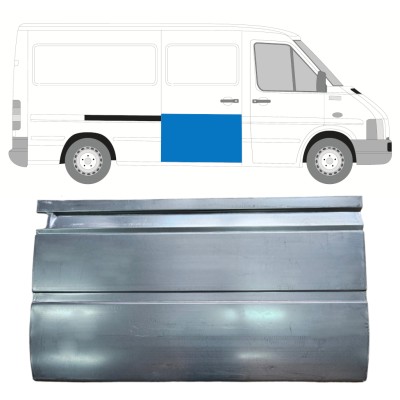 Schuifdeur reparatiepaneel buiten voor Volkswagen LT 1996-2005 / Rechts 16596