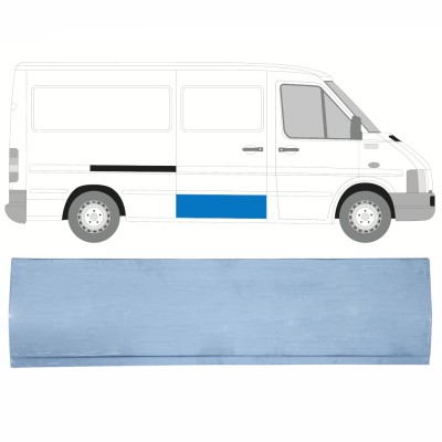 Schuifdeur reparatiepaneel buiten voor Volkswagen LT 1996-2005 / Links 16597