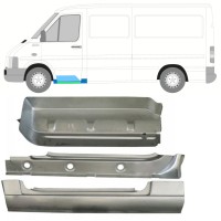 Binnen reparatiepaneel dorpel + spatbord + voor treeplank voor Volkswagen LT 1996-2005 / Links 16572