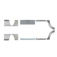 Reparatiepaneel set voor Volkswagen LT 1996-2005 / Links + Rechts 16613