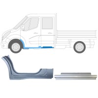 Reparatiepaneel set voor Renault Master 2010- / Links / Dubbele cabine / 14914 Reparatiepaneel set voor Renault Master 2010- / Links / Dubbele cabine / 14914