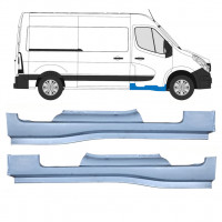 Reparatie dorpel voorste deuren voor Renault Master 2010- / Links + Rechts / Set 10794