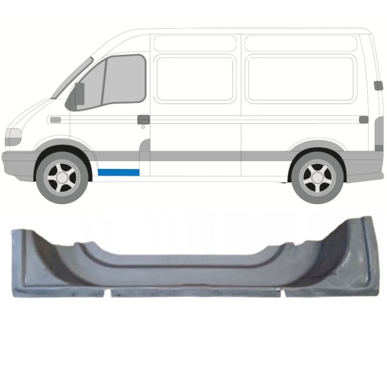Reparatiepaneel voor deur binnen voor Renault Master 1998-2010 / Links 16862