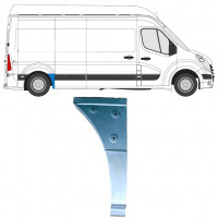 Reparatiepaneel achterste spatbord voorste deel voor Renault Master 2010- / Rechts 12848
