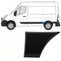 Zijlijst sierlijst  voor Renault Master 2010- / SWB / Links /  8710