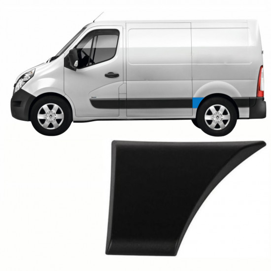 RENAULT MASTER 2010- KORT ZIJSTRIP / LINKS