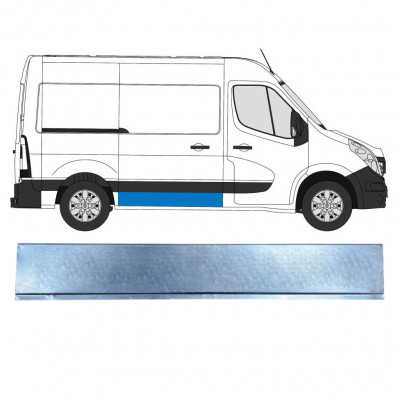 RENAULT MASTER 2010- L1 SCHUIFDEUR PANEL / RECHTS