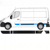 Sierlijsten set voor Renault Master Opel Movano Nv 400 2010- / Links /  8580