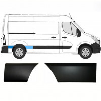 Sierlijsten set voor Renault Master Opel Movano Nv 400 2010- / Rechts /  8577