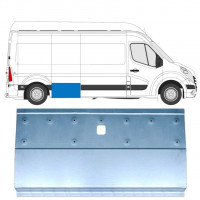 Plaatwerkdeel zijpaneel voor Renault Master 2010- / Links = Rechts (symmetrisch) 12841