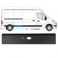 Sierlijst zijlijst PDC voor Renault Master 2010- / LWB / Rechts 10910