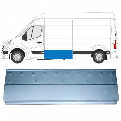 Plaatwerkdeel zijpaneel voor Renault Master 2010- / Links 12840