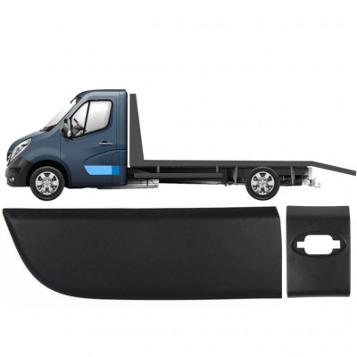 RENAULT MASTER 2010- SET ZIJROK VOOR EEN ENKELE CABINE / LINKS