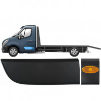 Zijwand sierlijst met positielicht voor Renault Master 2010- / Links / Enkele cabine / Set 10025