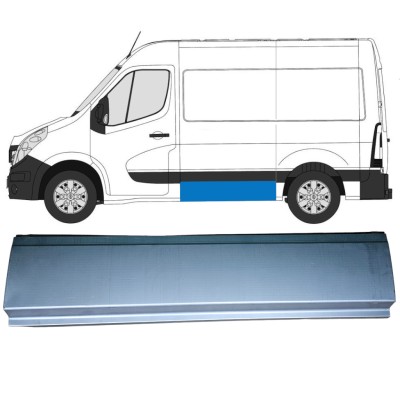 Plaatwerkdeel zijpaneel voor Renault Master 2010- / Links 14918