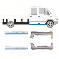 Reparatiepaneel set voor Renault Master 1998-2010 / Links + Rechts / Dubbele cabine /  10261