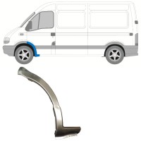 Reparatiepaneel voorste spatbord voor Renault Master 1998-2010 / Links 15355
