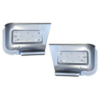 Reparatiepaneel achterste spatbord onderste deel achter wiel voor Renault Master 1998-2010 / Links + Rechts / Set 16140