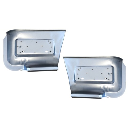 Reparatiepaneel achterste spatbord onderste deel achter wiel voor Renault Master 1998-2010 / Links + Rechts / Set 16140