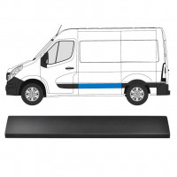 Zijlijst sierlijst  voor Renault Master 2010- / Links 10844