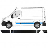 Sierlijsten set voor Renault Master Opel Movano Nv 400 2010- / Links /  10894