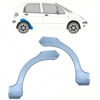 Reparatiepaneel achterspatbord voor Daewoo Matiz 1998-2008 / Links + Rechts / Set 10036