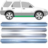 Reparatiepaneel dorpel + binnen reparatiepaneel dorpel voor Ford Maverick 2001-2008 / Links + Rechts / Set 14856