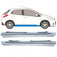 Reparatie dorpel voor Mazda 2 2007-2014 / Set 12440