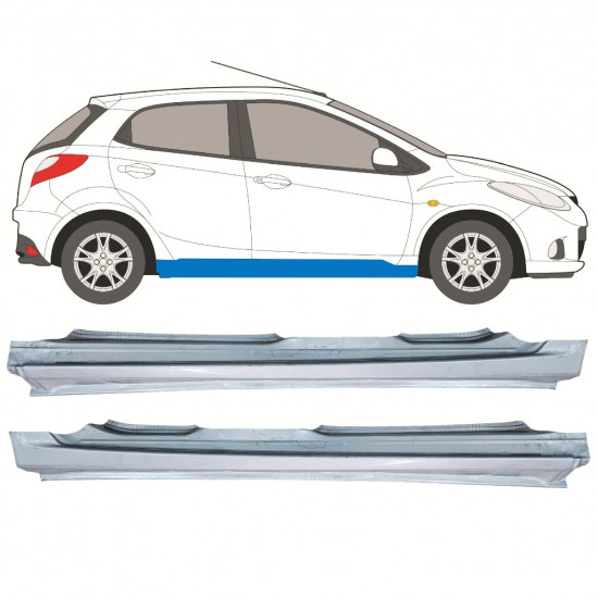 MAZDA 2 2007-2014 DORPEL REPARATIEPANEEL / SET