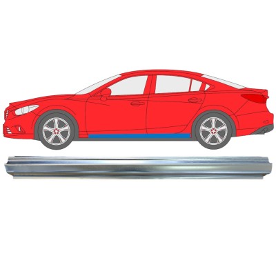 Reparatie dorpel voor Mazda 6 2012-2024 / Links 16347