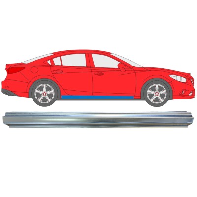 Reparatie dorpel voor Mazda 6 2012-2024 / Rechts 16346