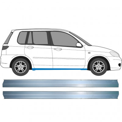 Reparatie dorpel voor Mazda 2 2003-2007 / Set 11356