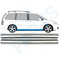 Reparatie dorpel voor Mazda MPV 1999-2006 / Links = Rechts (symmetrisch) / Set 10437