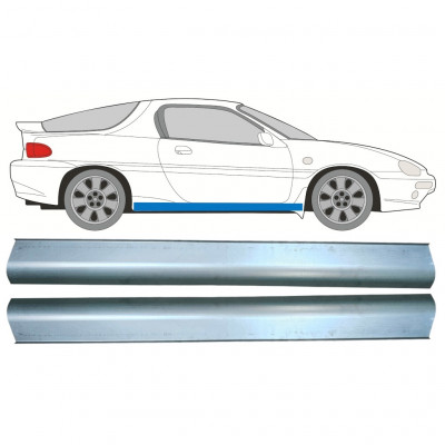 Reparatie dorpel voor Mazda Mx-3 1992-1998 / Links = Rechts (symmetrisch) / Set 9501