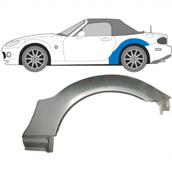 MAZDA MX-5 2005-2014 WIELKAST REPARATIE PANEEL / LINKS