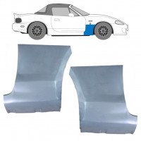 Reparatiepaneel voorspatbord voor Mazda MX-5 1998-2005 / Links + Rechts / Set 9608