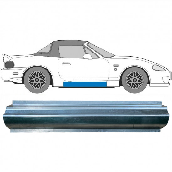 MAZDA MX-5 1998-2005 DORPEL REPARATIEPANEEL / RECHTS