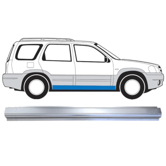 Binnenste reparatie dorpel voor Mazda Tribute 2001-2008 / Links = Rechts (symmetrisch) 15596