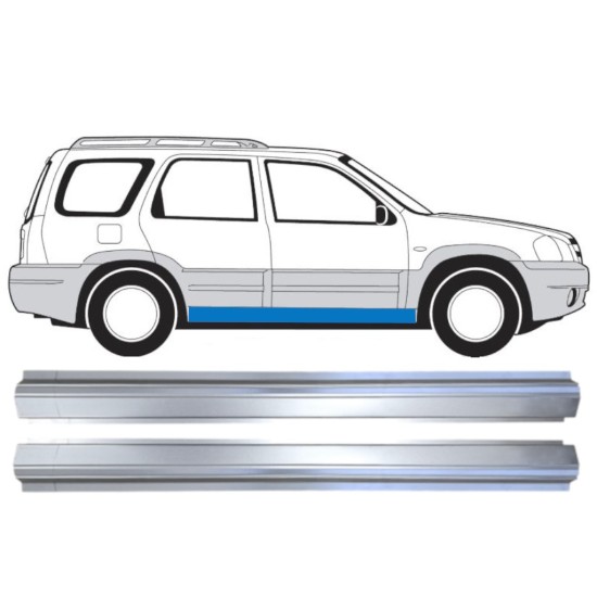Binnenste reparatie dorpel voor Mazda Tribute 2001-2008 / Links + Rechts 15597