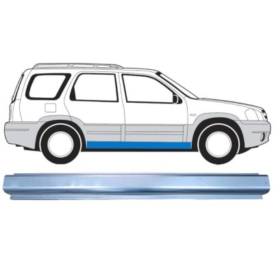 Reparatie dorpel voor Mazda Tribute 2001-2008 / Links = Rechts (symmetrisch) 6706