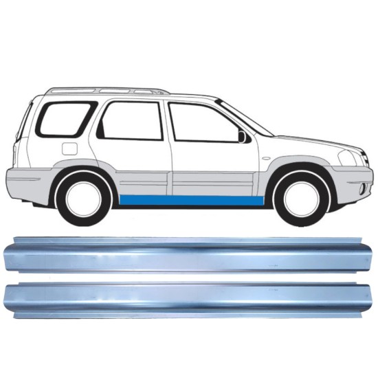 Reparatie dorpel voor Mazda Tribute 2001-2008 / Links + Rechts 15595