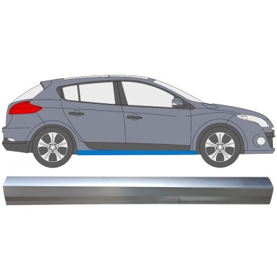 Reparatie dorpel voor Renault Megane III 2008-2016 / Rechts 16043