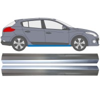 Reparatie dorpel voor Renault Megane III 2008-2016 / Links + Rechts / Set 16045