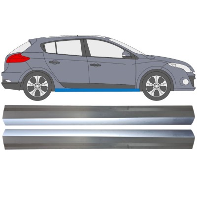 Reparatie dorpel voor Renault Megane III 2008-2016 / Links + Rechts / Set 16045