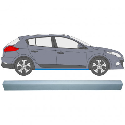 Reparatie dorpel voor Renault Megane 2008-2016 / Links = Rechts (symmetrisch) 7205