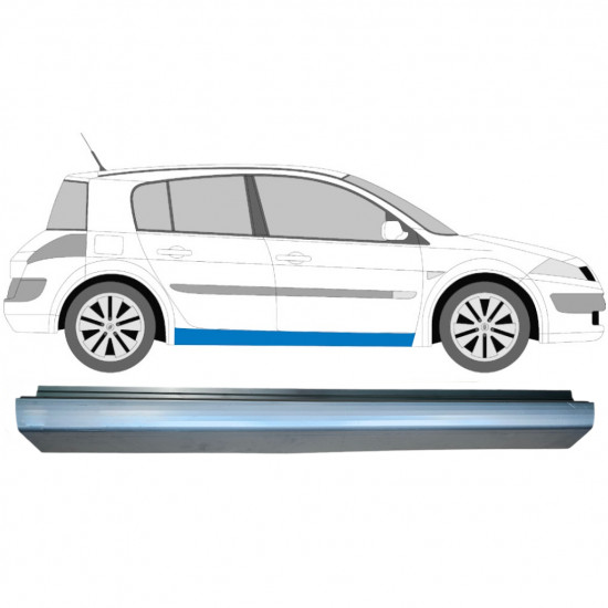 Reparatie dorpel voor Renault Megane 2003-2012 / Rechts 6960