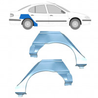 Reparatiepaneel achterspatbord voor Renault Megane Classic 1995-2003 / Links + Rechts / Set 10602