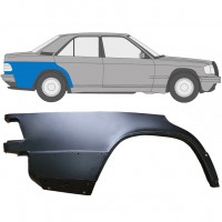 Reparatiepaneel achterspatbord voor Mercedes 190 1982-1993 / Rechts 5890